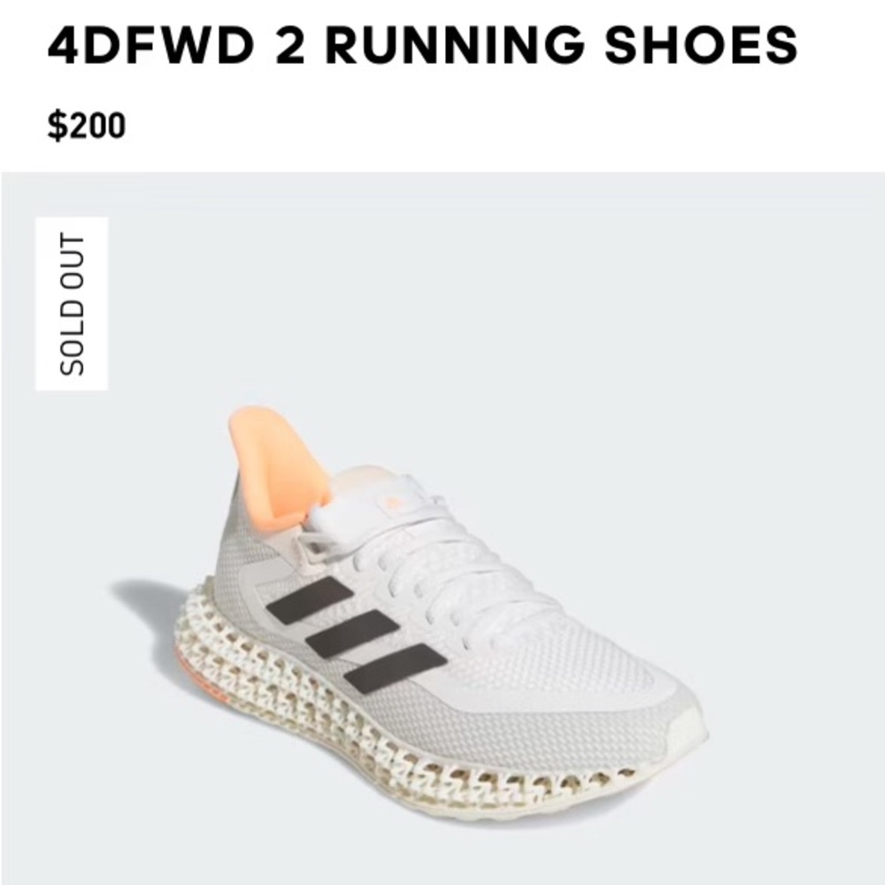 Adidas 4DFWD 2 RUNNING SHOES - Picture 2 of 9